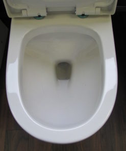 Round elongated Toilet bowl