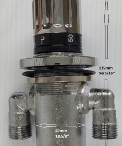 Thermostatic Temperature Faucet for Bathtubs