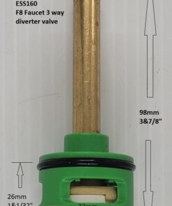 EAGO F8 Steam Shower 3 way Diverter Valve
