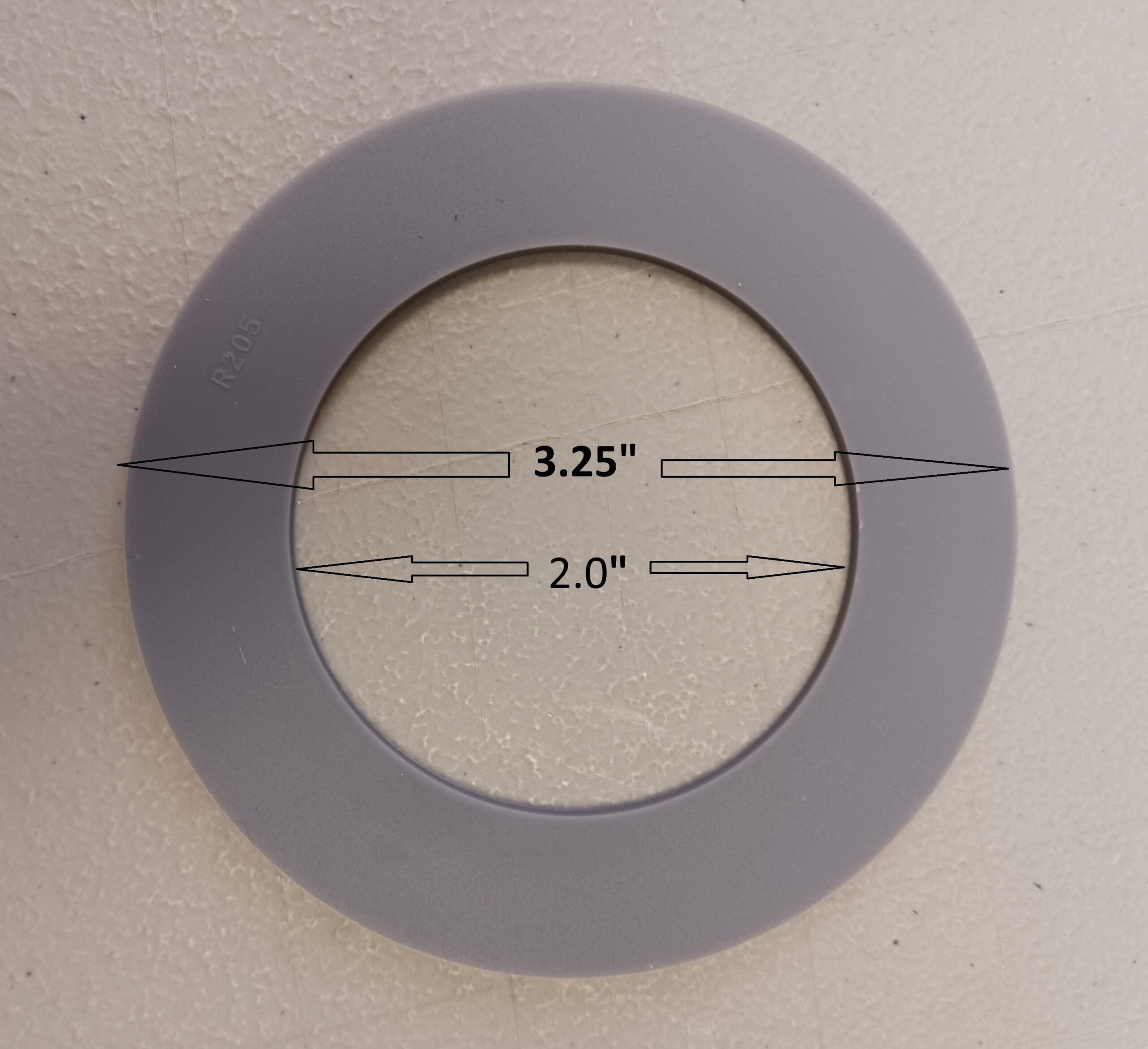 EAGO Dual Flush Mechanism - LARGE FLUSH SEAL - Image 3