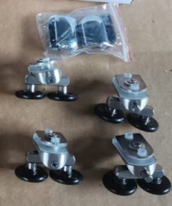 Sliding Door Double Rollers for Shower Set of 4