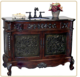 Bring Old World Charm And Convenience Together With Antique Bathroom Vanity Sets